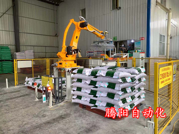 全自動(dòng)機(jī)器人碼垛機(jī)