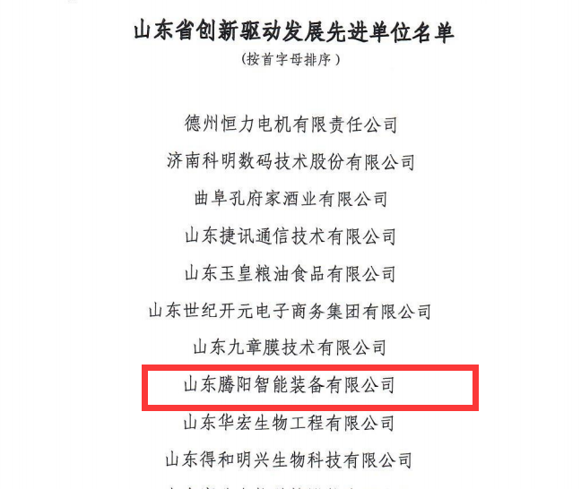 創(chuàng)新驅(qū)動先進單位